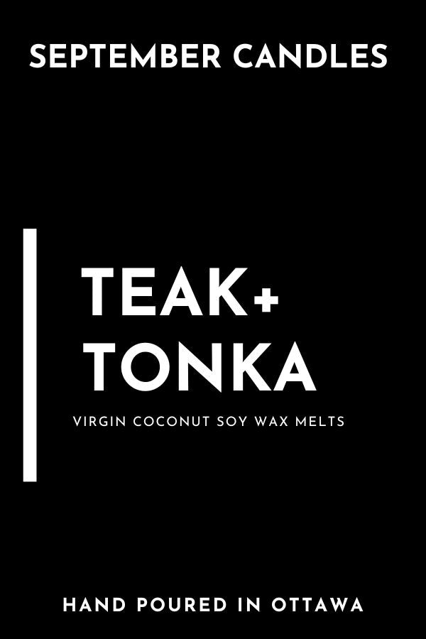 Teak + Tonka Wax Melts