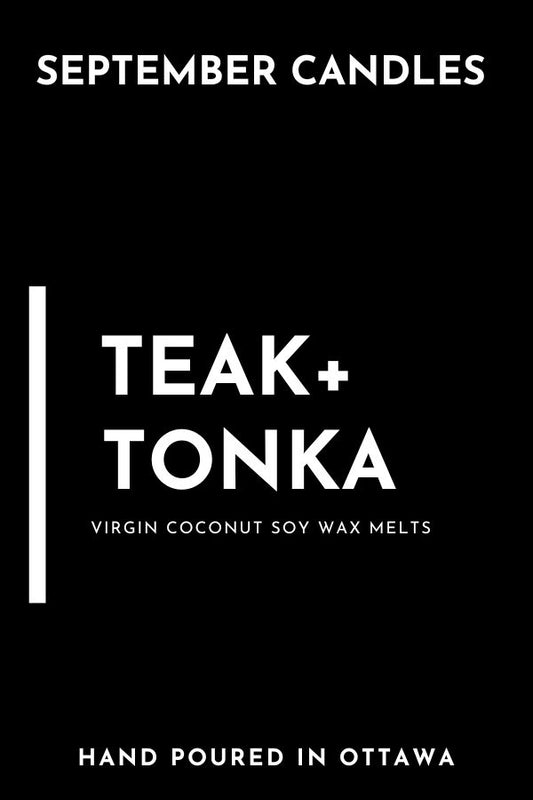 Teak + Tonka Wax Melts